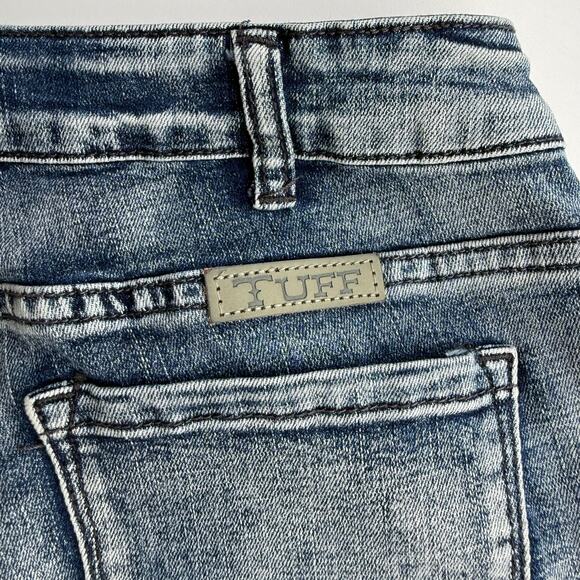 Just Tuff Jeans Women’s Size W27 L 33 Blue Cowgirl Tuff Co Flare - Picture 8 of 10